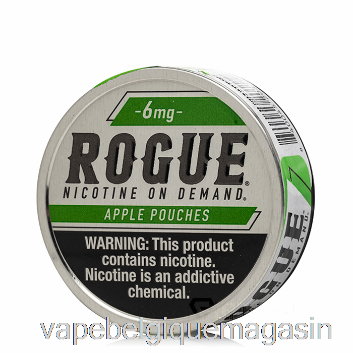 Sachets De Nicotine Rogue De Jus De Vape - Pomme 6mg